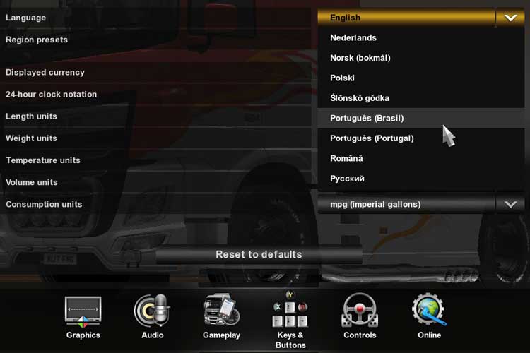 cara mengganti bahasa game ets2