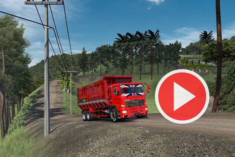 cara merekam game ets2